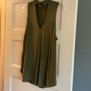 Express High Neck Tank Top